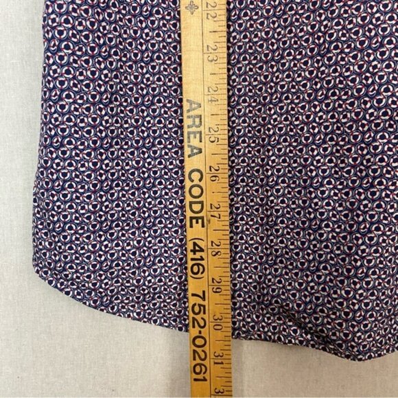 Paul & Shark Yatchting Lifebuoy Pattern Short sleeve button up shirt Sz XL - Picture 11 of 11